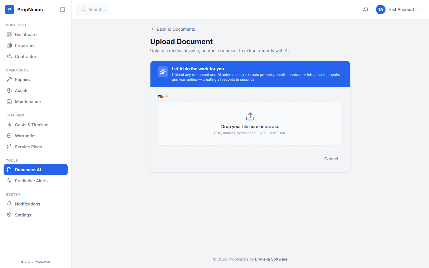 AI Document Ingestion